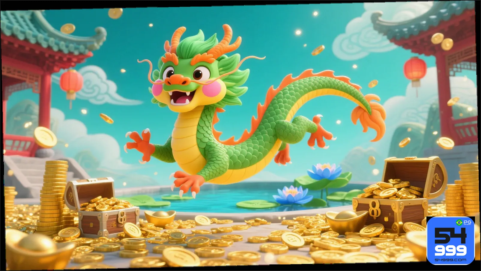 Slots com Jackpot Progressivo disponíveis em 54999.com.